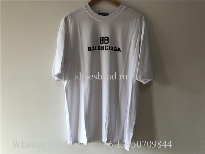 Balenciaga White Tee Shirt