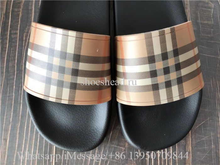 Burberry Furley Vintage Check Slides