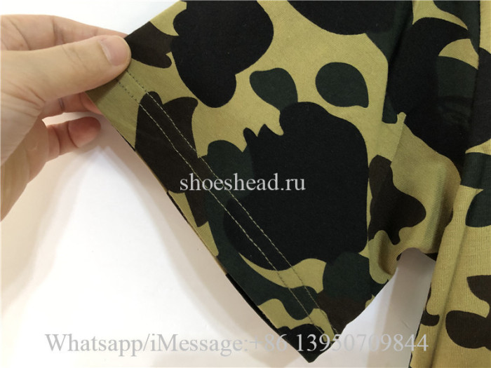 A Bathing Bape Green Shirt