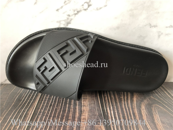Fendi FF-embossed Slides