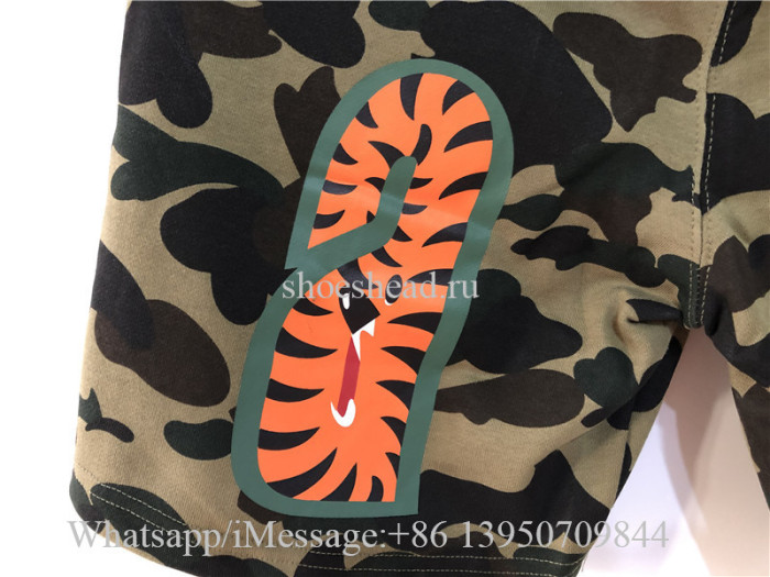 A Bathing Bape Green Shorts