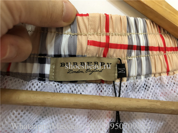Burberry Guildes House-check Swim Shorts