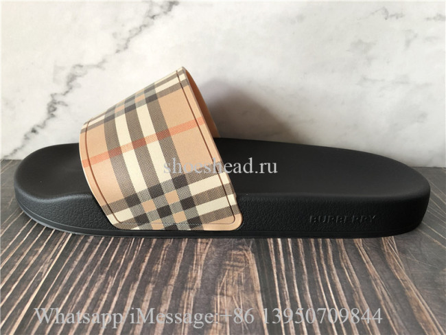 Burberry Furley Vintage Check Slides