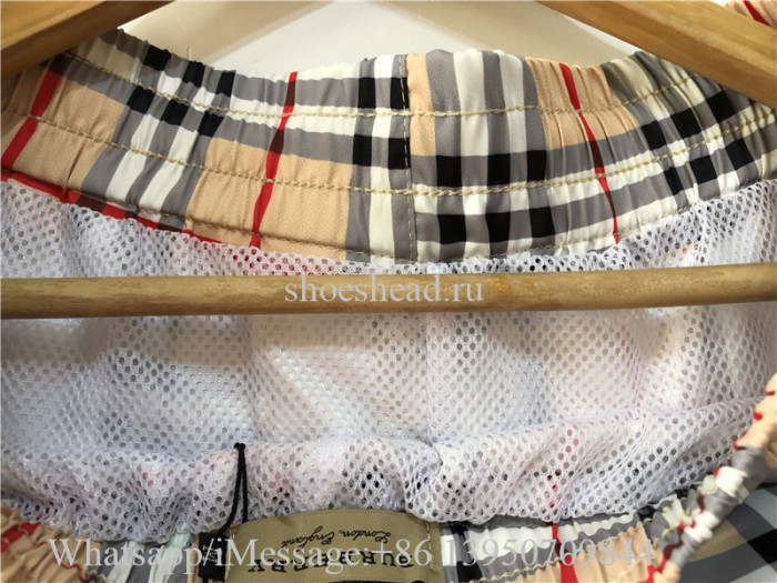 Burberry Guildes House-check Swim Shorts