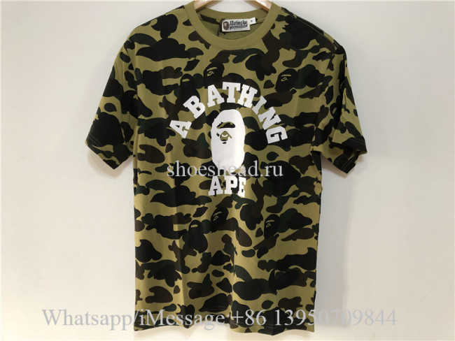A Bathing Bape Green Shirt