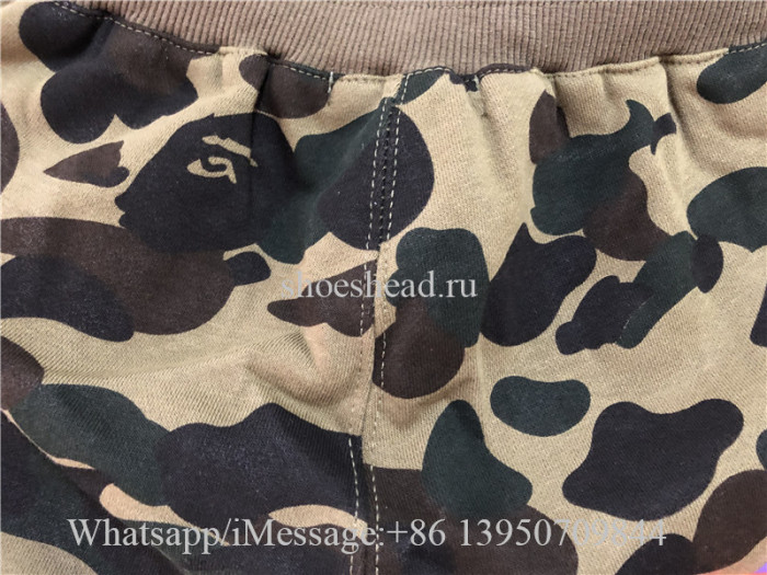 A Bathing Bape Green Shorts