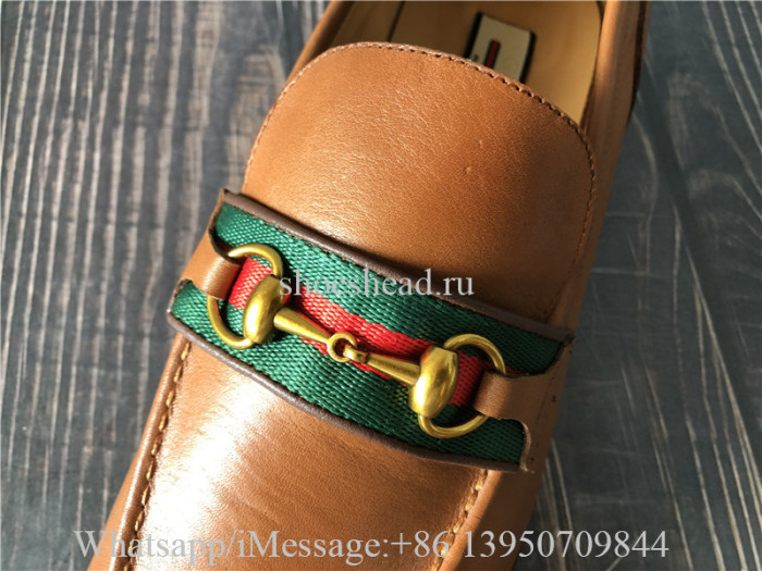 Gucci Brown Loafer With Horsebit