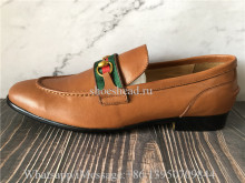 Gucci Brown Loafer With Horsebit