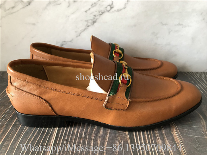 Gucci Brown Loafer With Horsebit