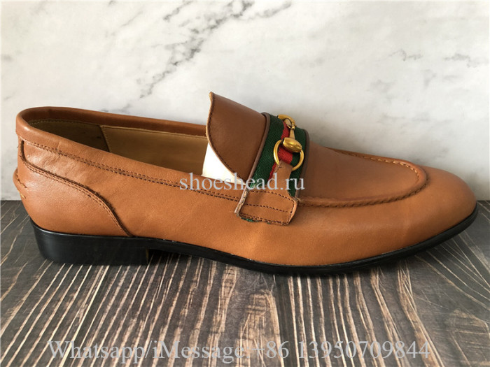 Gucci Brown Loafer With Horsebit