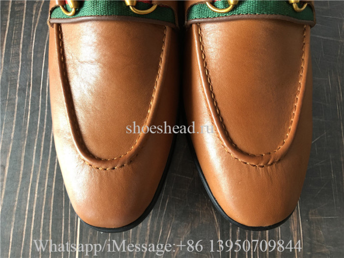 Gucci Brown Loafer With Horsebit