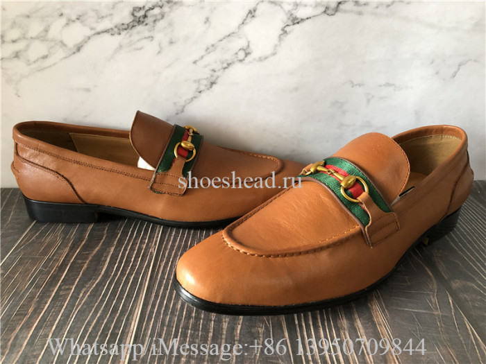 Gucci Brown Loafer With Horsebit