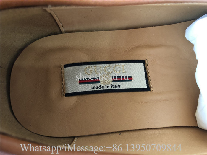 Gucci Brown Loafer With Horsebit
