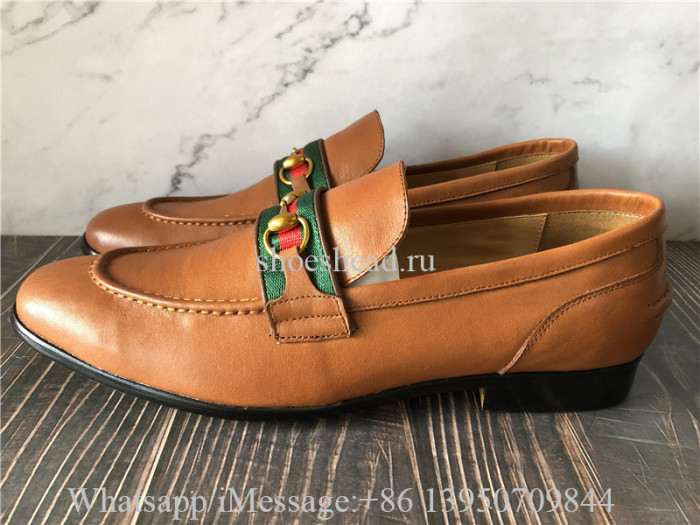 Gucci Brown Loafer With Horsebit