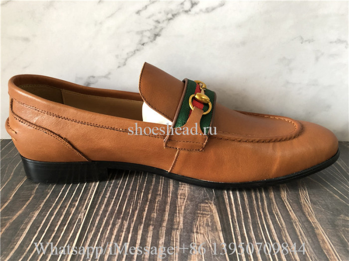 Gucci Brown Loafer With Horsebit