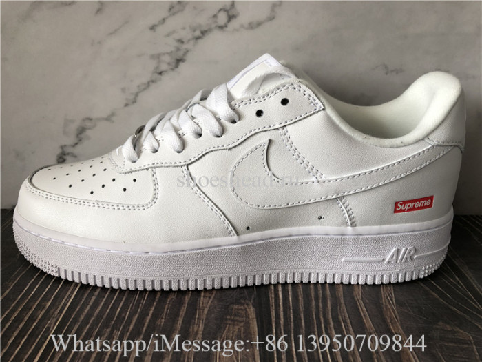 Supreme x Nike Air Force 1 Low White