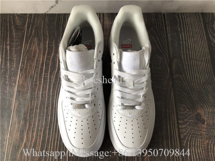 Supreme x Nike Air Force 1 Low White