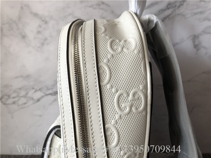 Original Gucci GG Embossed Backpack