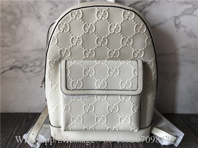 Original Gucci GG Embossed Backpack
