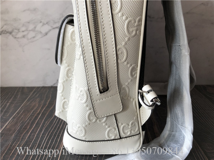 Original Gucci GG Embossed Backpack