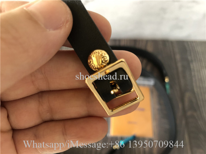 Original Louis Vuitton Odeon MM Black Monogram Bag M45352