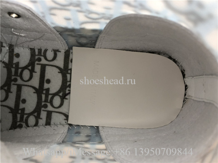 Dior Blue Pixel B23 Oblique High Top Sneaker
