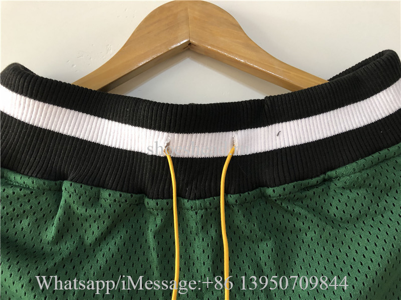 Rhude Straight-Leg Logo-Print Shell Drawstring Shorts Green