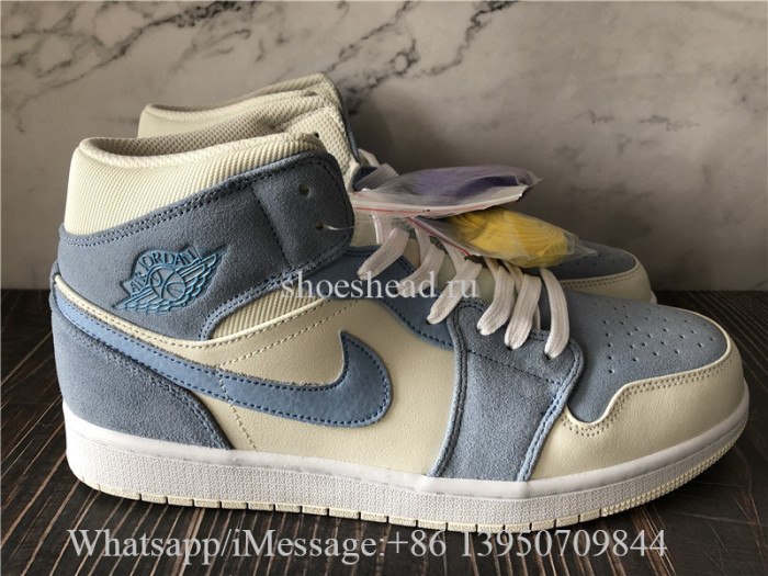 Air Jordan 1 Mid SE Sail Light Blue