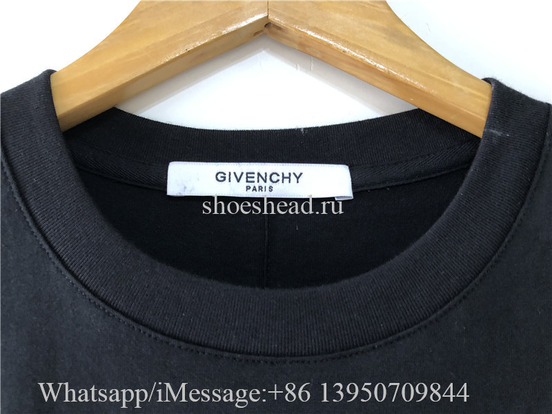 Givenchy Fierce Dog Tshirt Black
