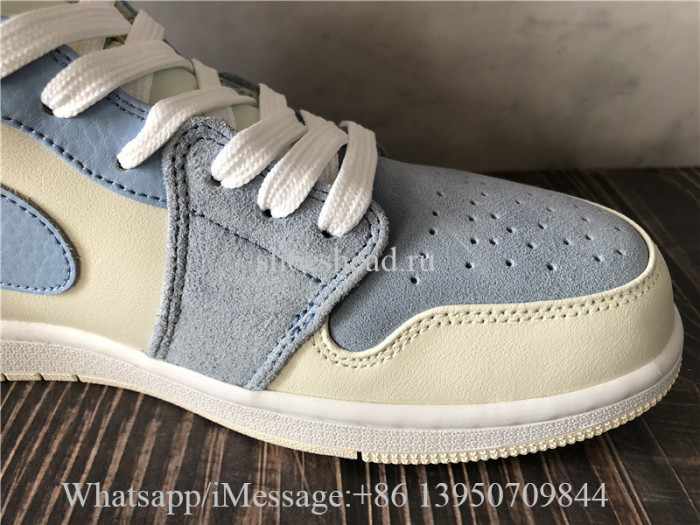 Air Jordan 1 Mid SE Sail Light Blue