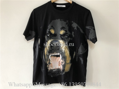 Givenchy Fierce Dog Tshirt Black