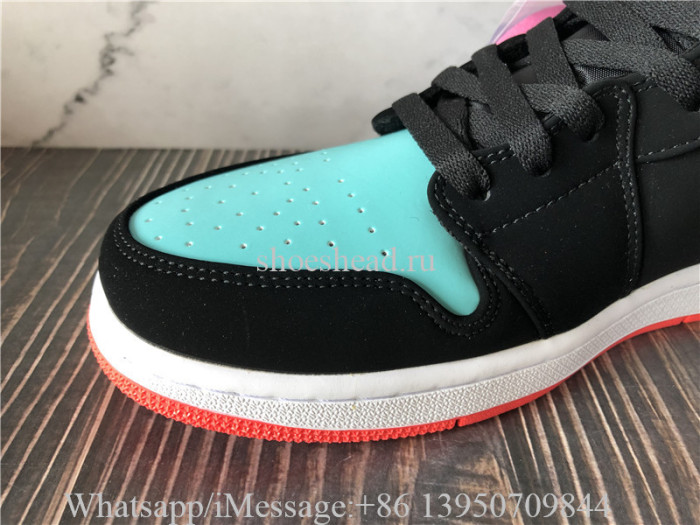 Air Jordan 1 Mid Candy Black Total Orange