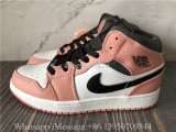 Air Jordan 1 Mid Pink Quartz