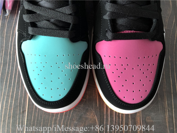 Air Jordan 1 Mid Candy Black Total Orange