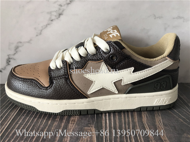 A Bathing Ape Bape SK8 STA#8 M2 Low Top Sneaker