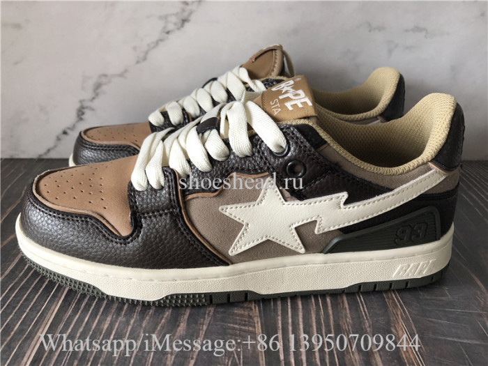 A Bathing Ape Bape SK8 STA#8 M2 Low Top Sneaker