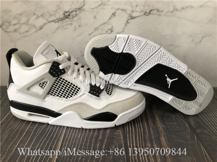 Super Quality Air Jordan 4 Retro Military Black