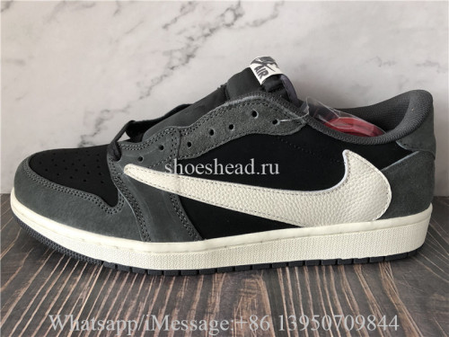 Travis Scott x Air Jordan 1 Low OG Black Phantom