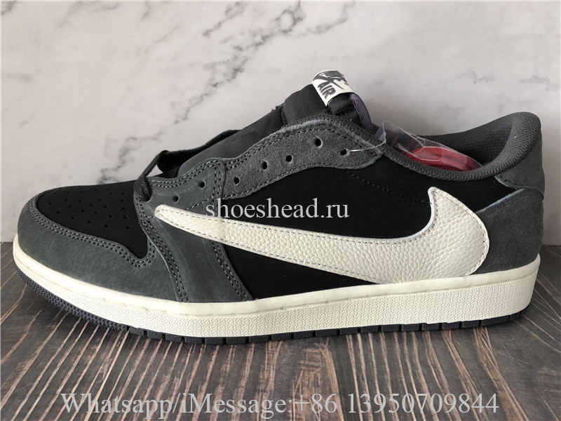 Travis Scott x Air Jordan 1 Low OG Black Phantom