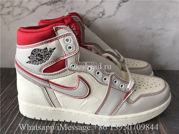 Air Jordan 1 Retro High Phantom Gym Red