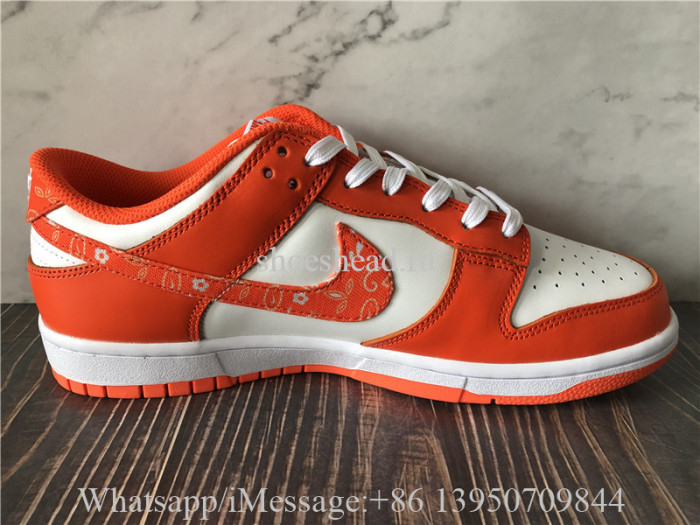 Nike Dunk Paisley Pack Orange
