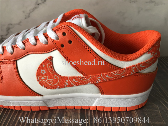 Nike Dunk Paisley Pack Orange