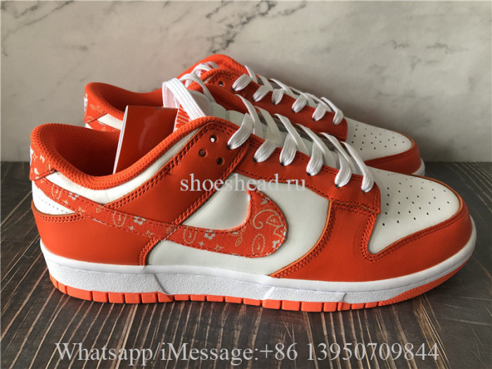 Nike Dunk Paisley Pack Orange