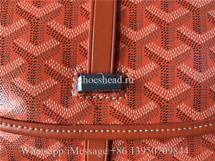 Goyard Belvedere II Messenger Bag Coated Canvas MM Orange