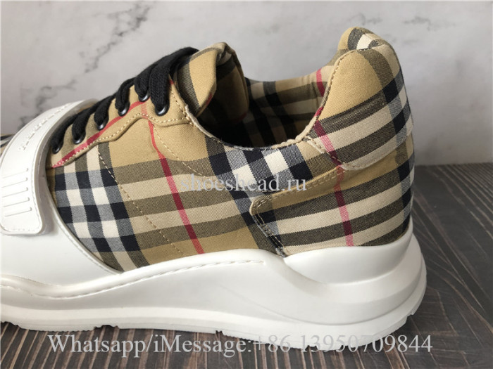 Super Quality Burberry Regis Chunky Sneakers Antique Yellow