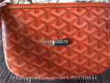 Goyard Belvedere II Messenger Bag Coated Canvas MM Orange