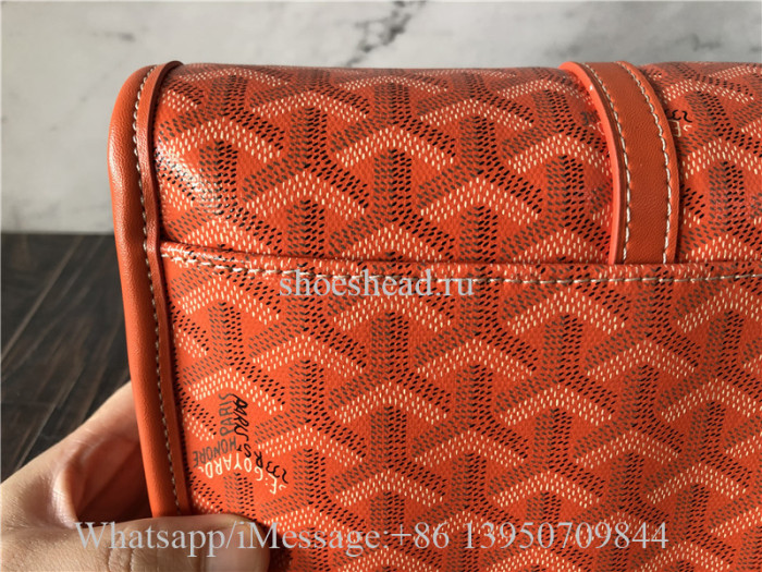Goyard Belvedere II Messenger Bag Coated Canvas MM Orange