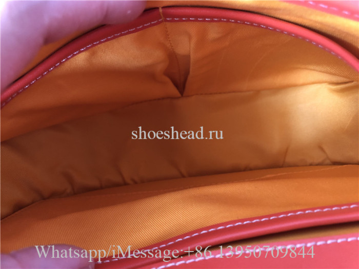 Goyard Belvedere II Messenger Bag Coated Canvas MM Orange