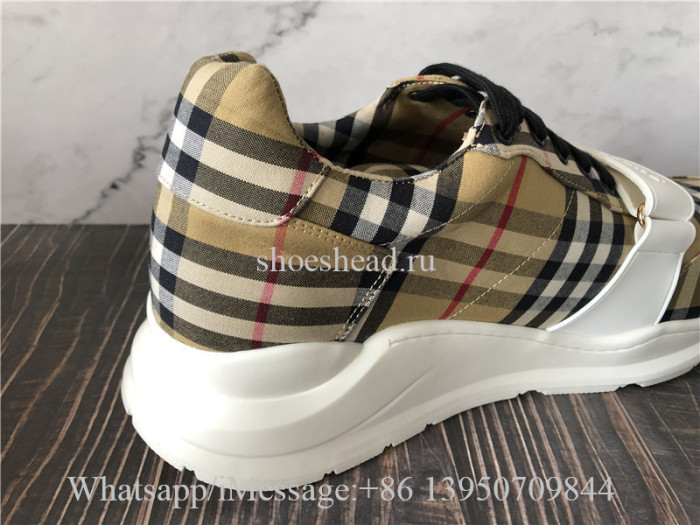 Super Quality Burberry Regis Chunky Sneakers Antique Yellow