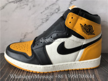 Super Quality Air Jordan 1 Retro High Yellow Toe